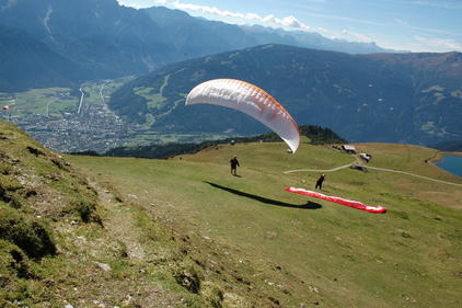 Zettersfeld - Startplatz Paragleiterflug © TVB Osttirol / Isep CK