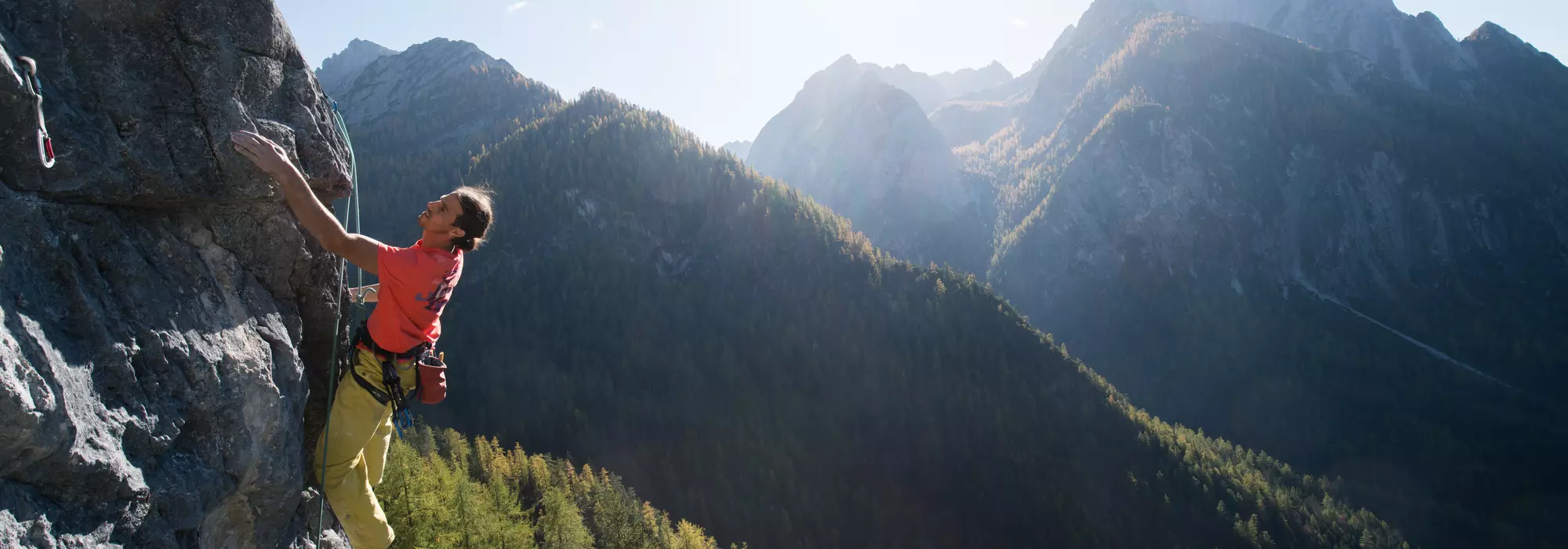 Kletternroute "Another Play in Paradies" - Dolomitenhütte Osttirol © Tirol Werbung / Johannes Mair