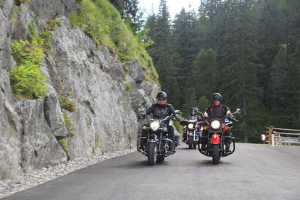 Motorradfahren in Osttirol © TVB Osttirol / Michael Meyer
